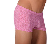 XS SMU Mens Hipster Pink Hearts 43109 MX12