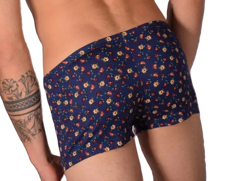 XS SMU Mens Hipster Underwear Flower Print 43115 MX12