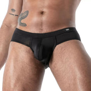 TOF PARIS Briefs Mon Amour Microfiber Low-Rise Brief in Black 55