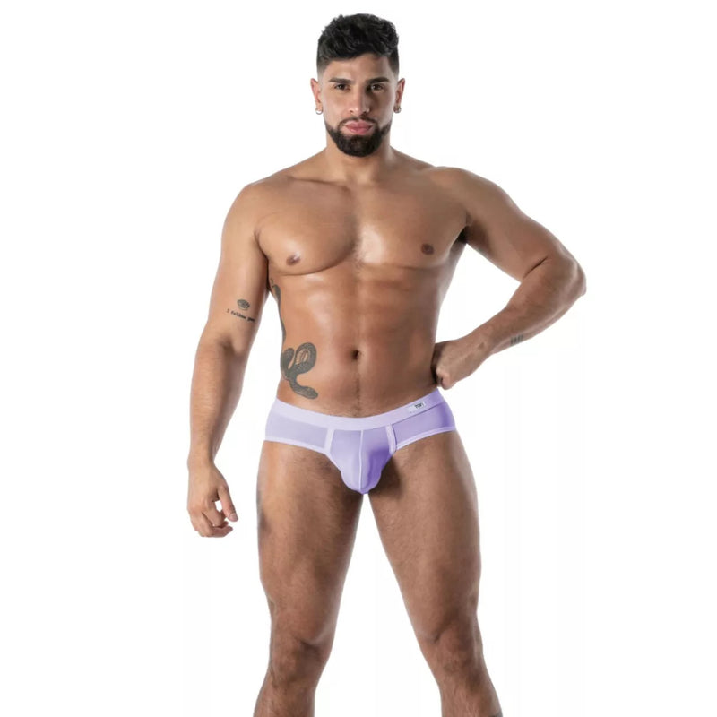 Brief TOF PARIS Mon Amour Microfiber Briefs in Ultra Soft Purple 55