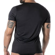 TOF PARIS Mon Amour Microfiber T-Shirt Fitted Cut Ultra Soft in Black 56