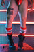 9 - 12 BREEDWELL Knee Socks Locker - Room College School Long Sock Red 19 - SexyMenUnderwear.com