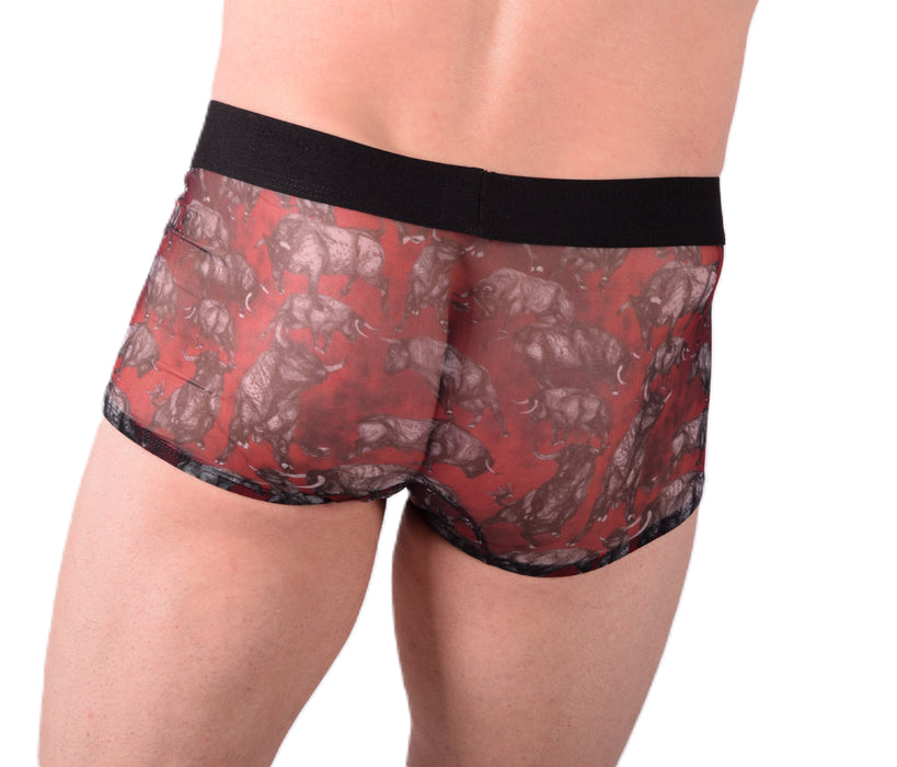 Gregg Homme Boxer Charger Mesh See trough Trunk Horseshoe 133005 130