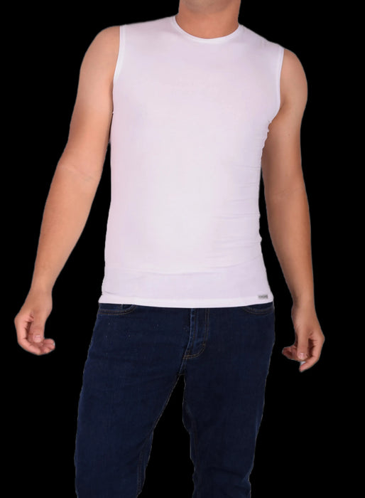 DOREANSE Classic Tank Top Muscle Tank White 2235 4A