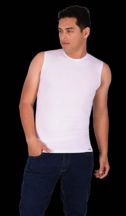 DOREANSE Classic Tank Top Muscle Tank White 2235 4A