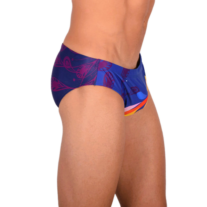 SMU Swim Brief Deep Blue 33661 MX15