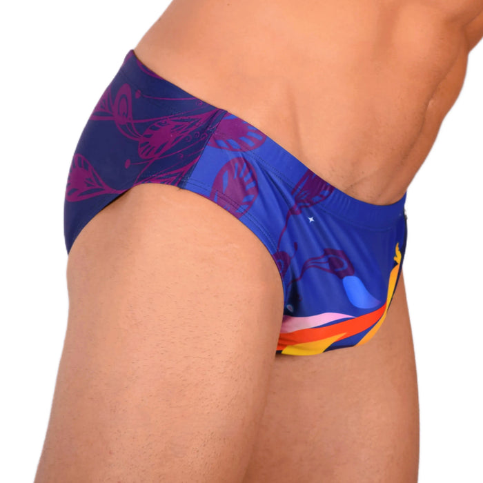 SMU Swim Brief Deep Blue 33661 MX15