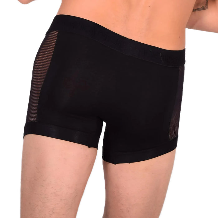 Doreanse Boxer Brief With Side Mesh Panel 1761 Black 5