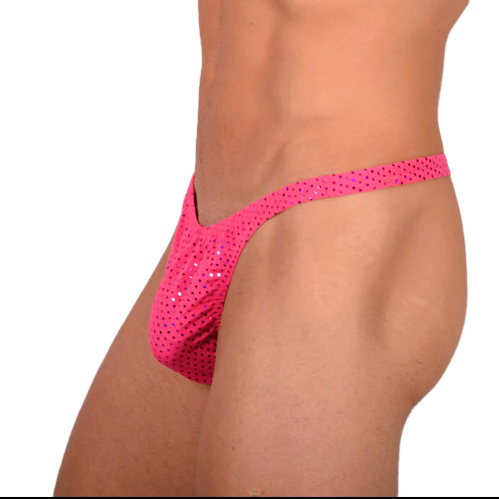 SMALL SMU Sexy Pink-Party Thong 33834 MX17