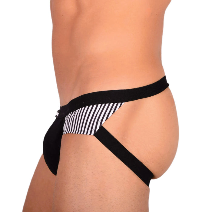 Jockstrap Modus Vivendi Viscose Jock Collection Animal Noir 06816 3