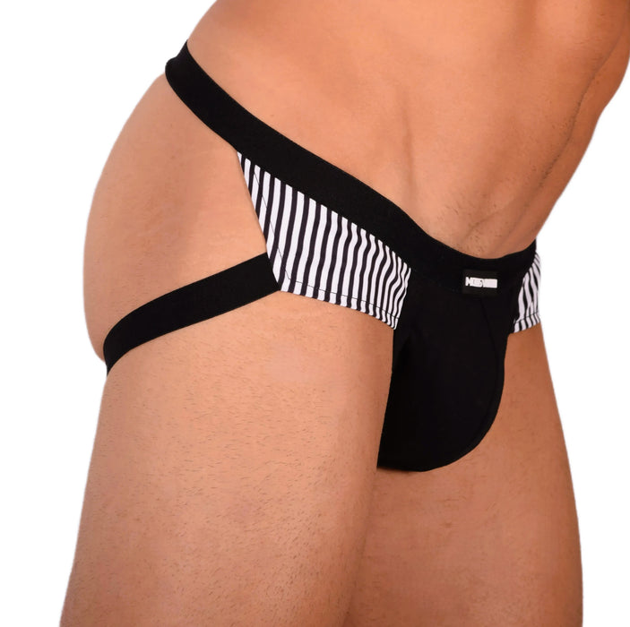 Jockstrap Modus Vivendi Viscose Jock Collection Animal Noir 06816 3