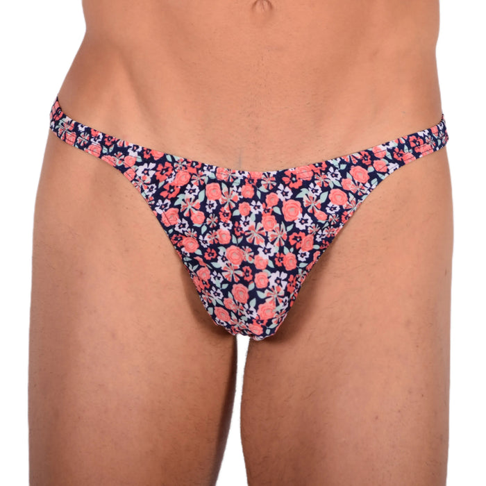 S SMU Sensual Floral Explosion Thong 33729 MX15