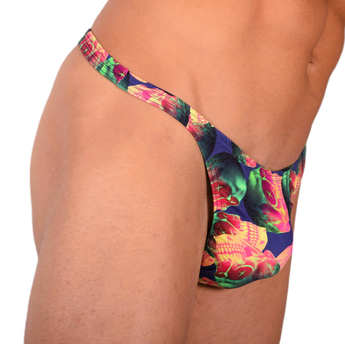 S SMU Sensual Skulls Thong 33731 MX15