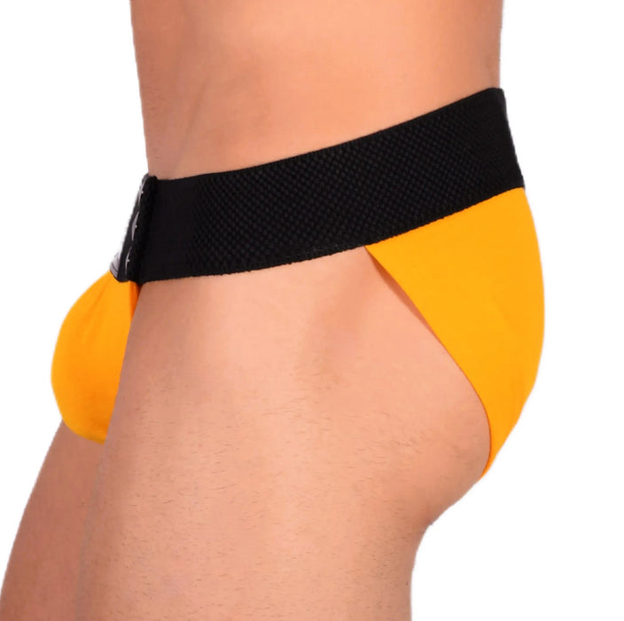 Fashion Modus Vivendi Brief Buddha Sumo Slip Personnalisable Jaune 10512 23