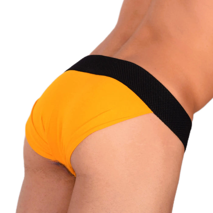 Fashion Modus Vivendi Brief Buddha Sumo Slip Personnalisable Jaune 10512 23