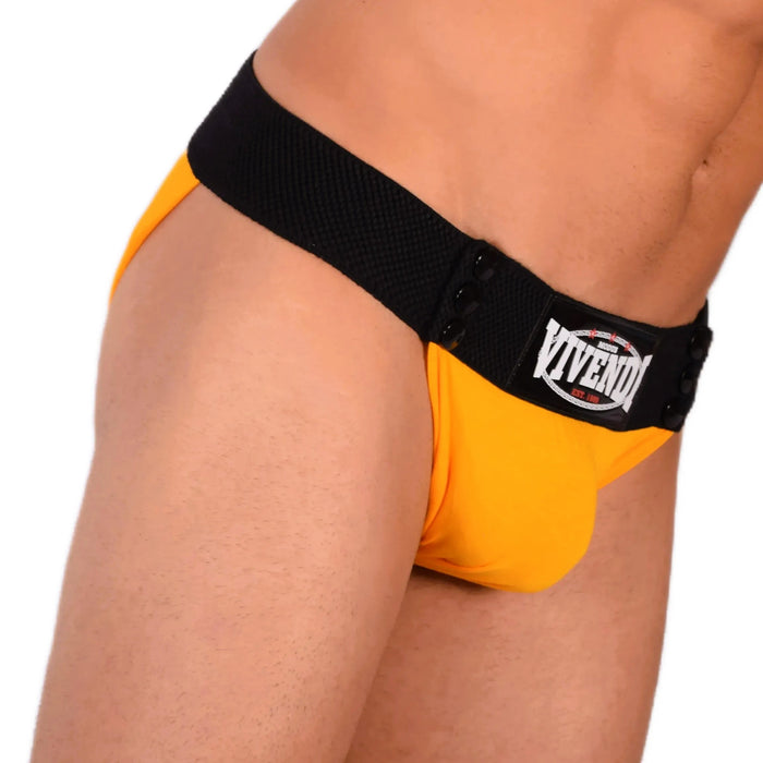 Fashion Modus Vivendi Brief Buddha Sumo Slip Personnalisable Jaune 10512 23