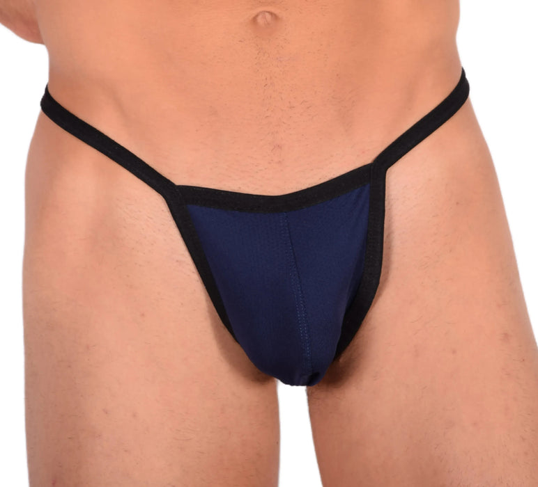 S/M SMU Sexy String Dark Blue 33513 MX13