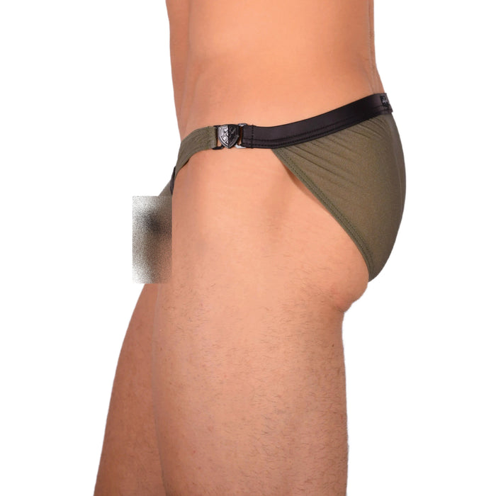 Medium Gregg Homme SNAP Brief Khaky 33877 MX17