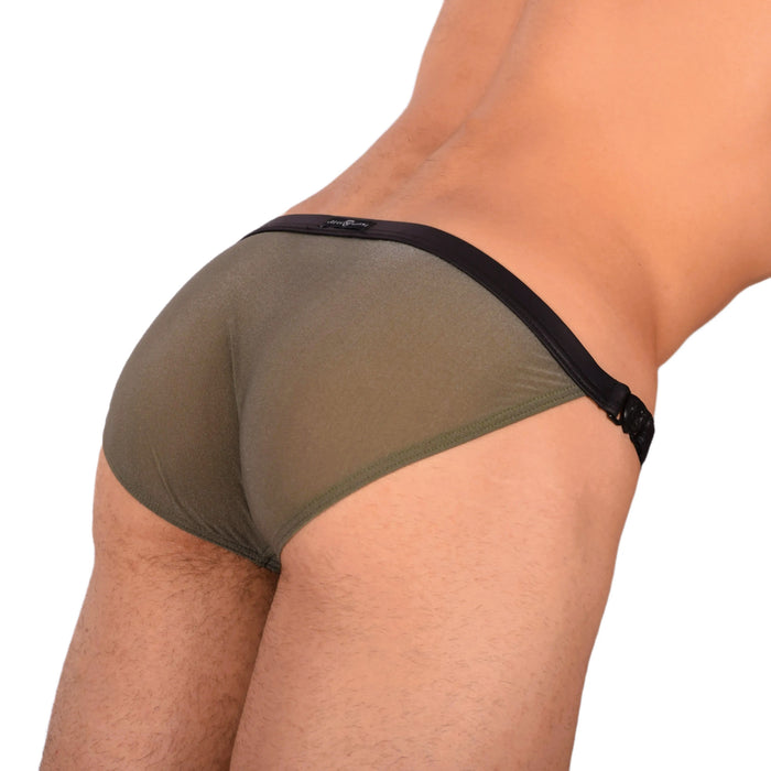 Medium Gregg Homme SNAP Brief Khaky 33877 MX17