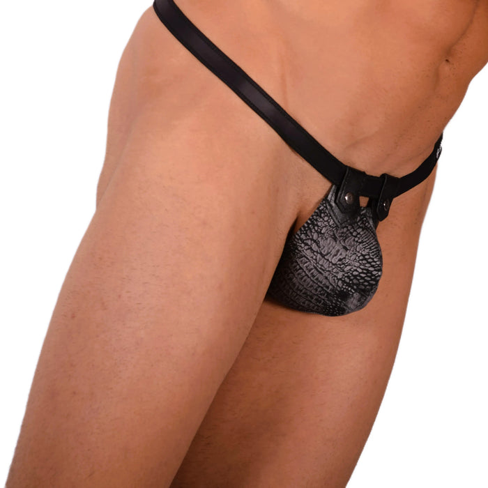 M SMU Sexy Grey Special Detachable Thong 33918 MX18