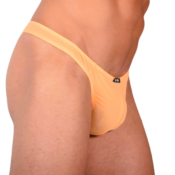 S SMU Sensual Light Orange Thong 33631 MX14