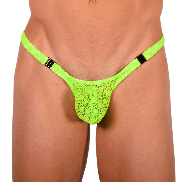 M SMU Sexy Lime Detachable Thong 33919 MX18