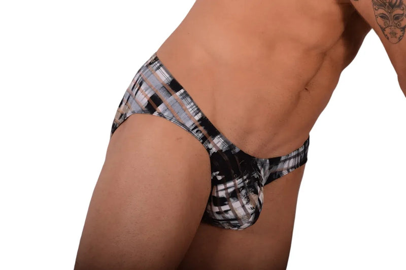 Gregg Homme 3G Sheer Mini Briefs Stripper Speedo Cut Silver 6003 4