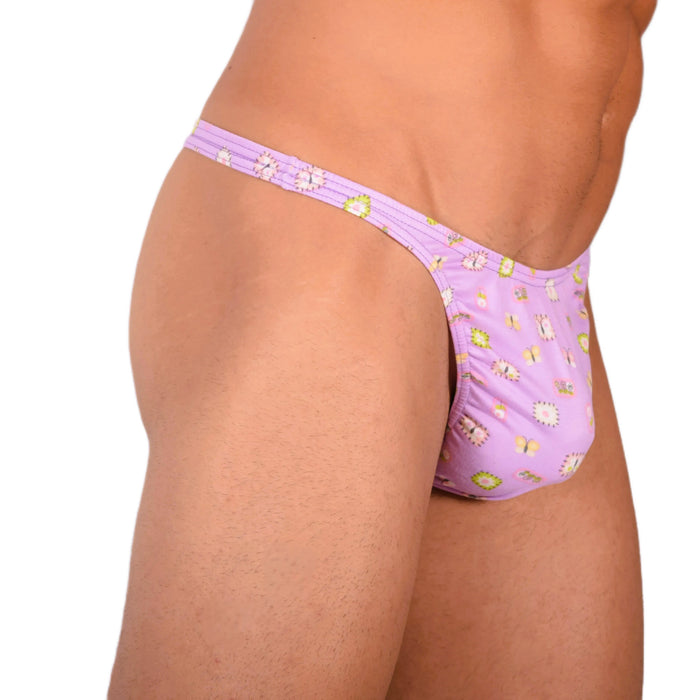 S SMU Sensual Purple Thong 33683 MX15