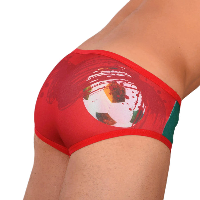 XS SMU Sexy Mexican Flag Brief 33854 MX17