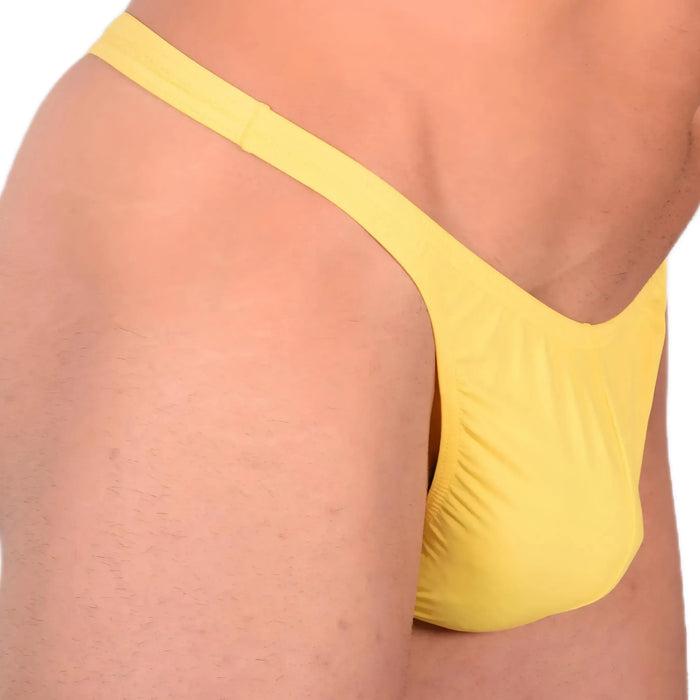 S SMU Sensual Yellow Thong 33531 MX13