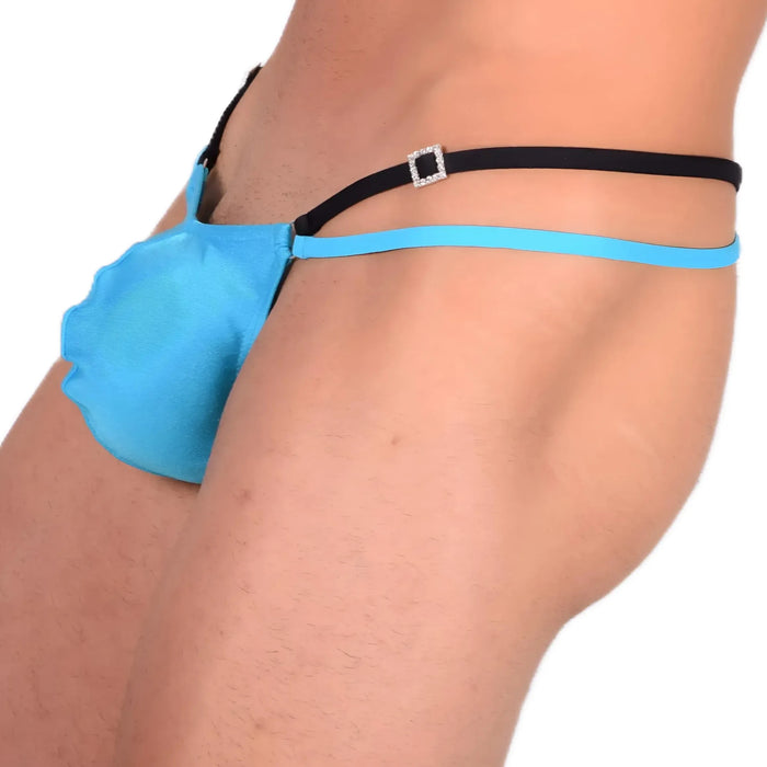 XL SMU Sexy Light Blue Thong 33539 MX13