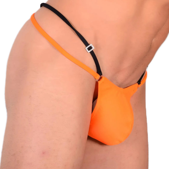 M SMU Sexy Fresh Orange Thong 33540 MX13