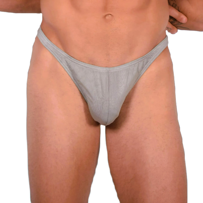 S SMU Sexy Pure Grey Thong 33651 MX14