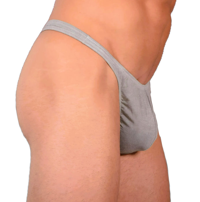 S SMU Sexy Pure Grey Thong 33651 MX14