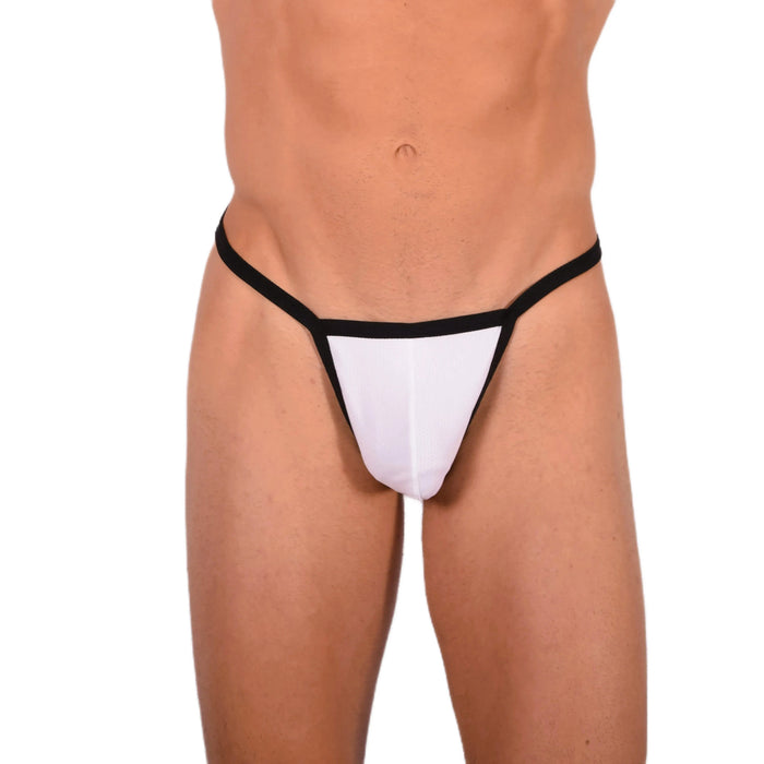 M SMU Sexy Pure White String 33929 MX18