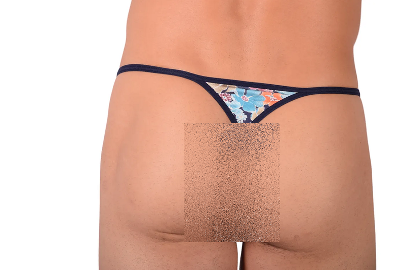 Medium L'Homme Invisible Flower Snap G-String Tanga 9