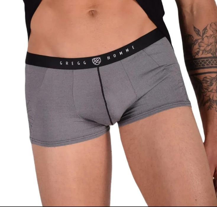 Medium Kit Gregg Homme T-Shirt & Boxer Black/Grey 33657 MX14