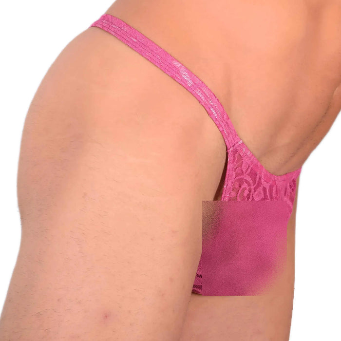 S/M SMU Sexy Purple C-Thru Thong 33562 MX13