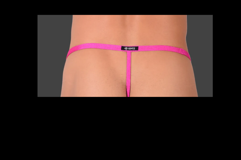 SMU Teeser String Homme Avec Dentelle Fine C-Through Fushia 20014 19