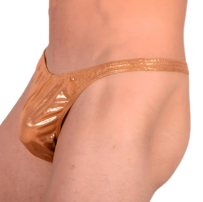 S/M SMU Sensual Thong Golden Party 33581 MX13