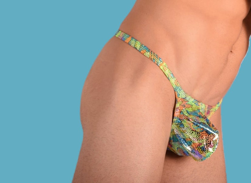 XS/S SMU Tanga Flash Homme Flash Néon 33455 MX11