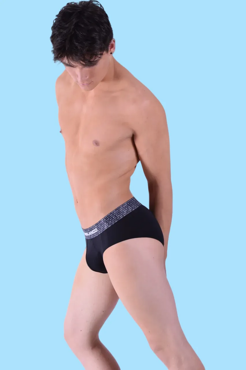 Punto Blanco Brief Binary Briefs Comfortable Slip Black 3496 15