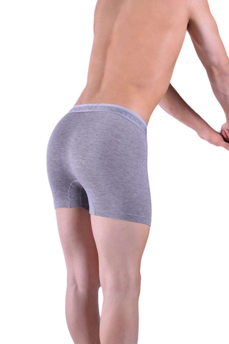 Bamboo Boxer PUNTO BLANCO Antibacterial Eco-Boxer Grey 33404 Tab