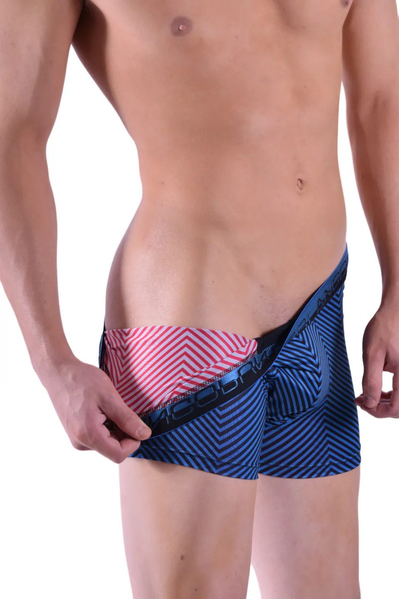 Punto Blanco Boxer Stripped Underwear Boxers Silky Comfort Blue 3382 3