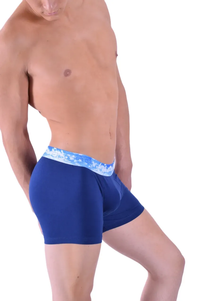 Punto Blanco Boxer Sky Clouds Soft Organic Cotton Boxer Navy 3386 9