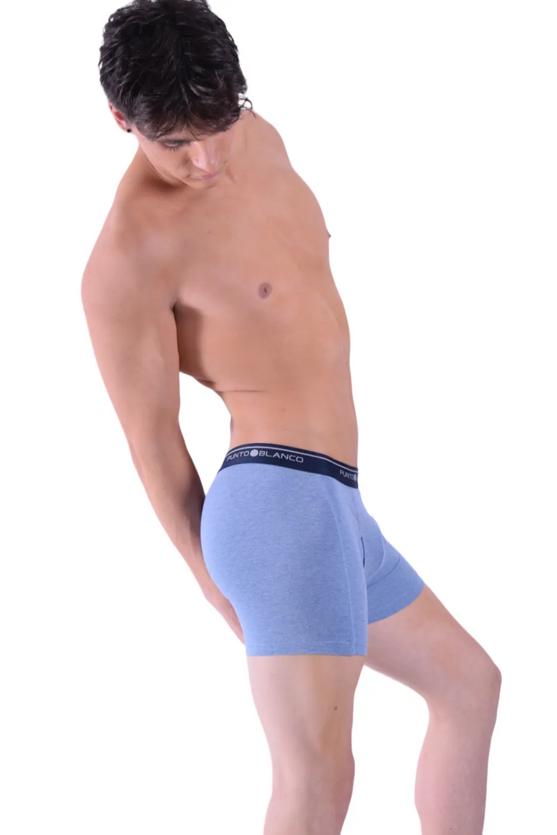 Punto Blanco Boxer Anatomic Open Fly Sky Blue 3393 23