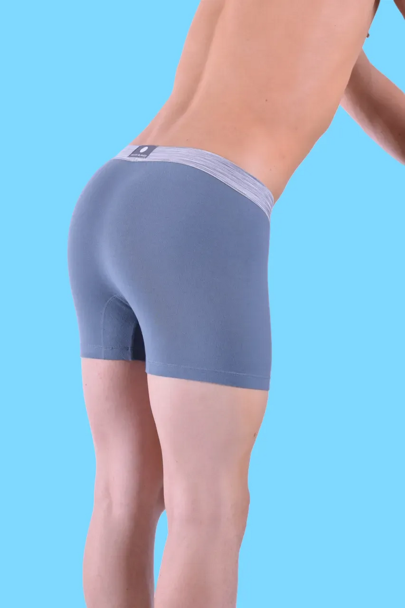 Punto Blanco Boxer Sportif 93% Coton Sous-vêtements Boxers Gris 3421 21