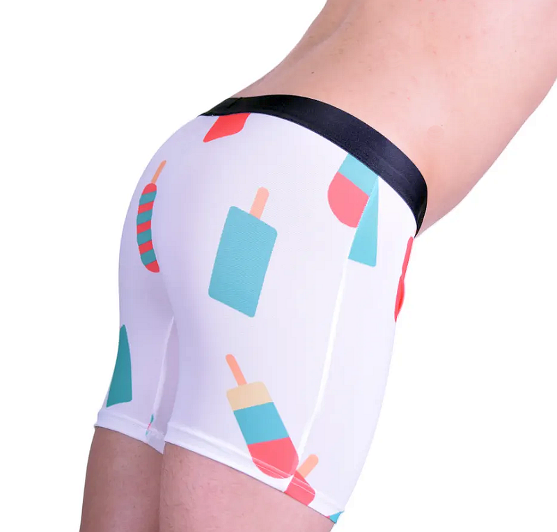 SMALLJJ Malibu Trunk Boxer Brief POPSICLE Boxers Funny Pops Curious Beavor 3