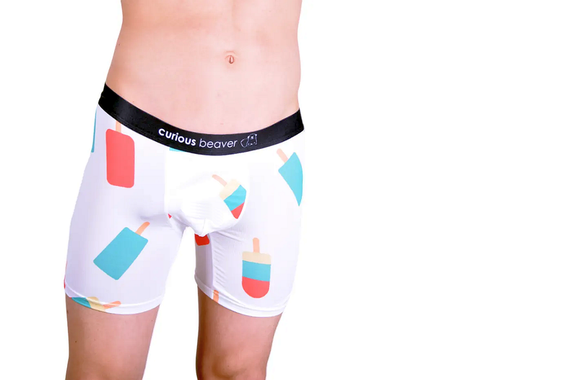 SMALLJJ Malibu Trunk Boxer Brief POPSICLE Boxers Funny Pops Curious Beavor 3