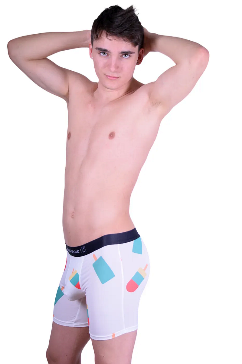 SMALLJJ Malibu Trunk Boxer Brief POPSICLE Boxers Funny Pops Curious Beavor 3